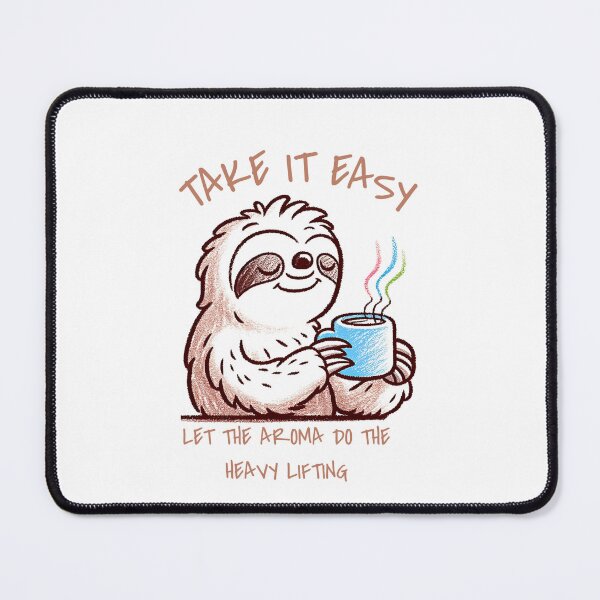 Item preview, Take It Easy, Let The Aroma Do The Heavy Lifting designed and sold by My Joyful Charm Store.