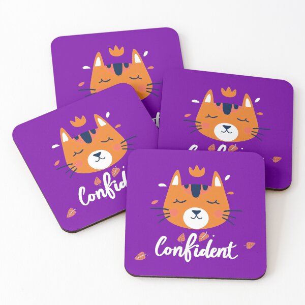 Item preview, Confident cat designed and sold by Leylita Design.