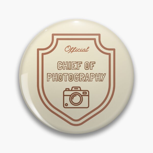 Item preview, Chief of Photography - Group Travel Badges #6 designed and sold by Pineappleopolis.