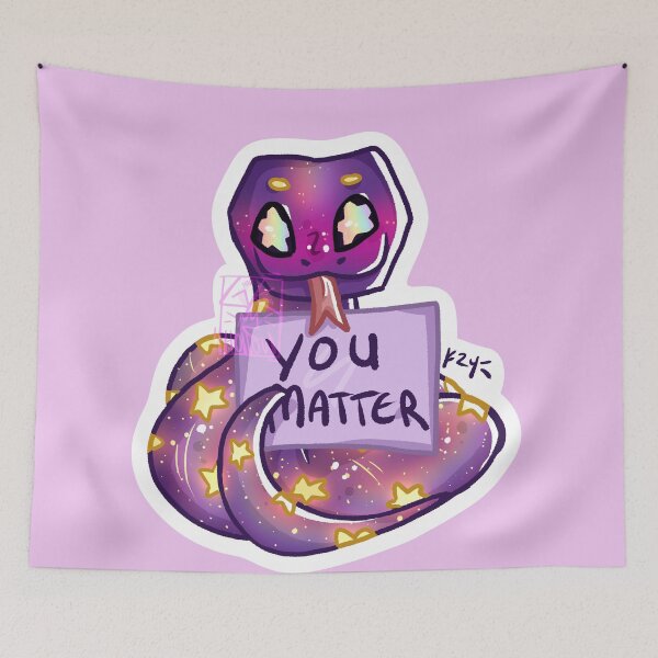 Item preview, Mr Snek Says You Matter designed and sold by Ghost King Hollow.