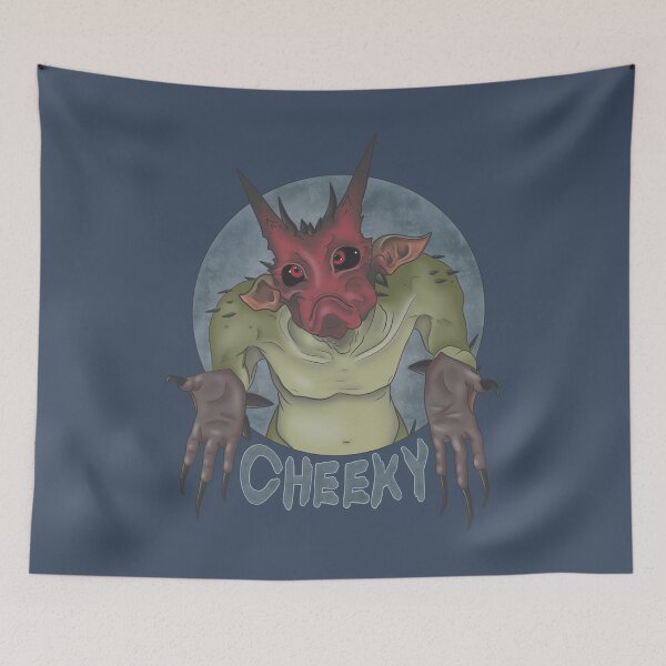 Item preview, Baldur’s Gate 3 Cheeky Quasit designed and sold by HelplessKupo.