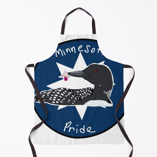 Item preview, Minnesota pride design- loon, lady slippers flower designed and sold by OzymandiasArt.