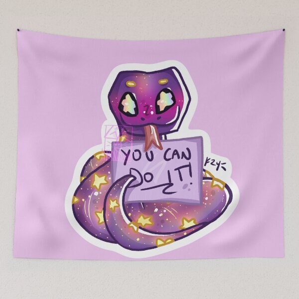 Item preview, Mr Snek Says You Can Do It! designed and sold by Ghost King Hollow.