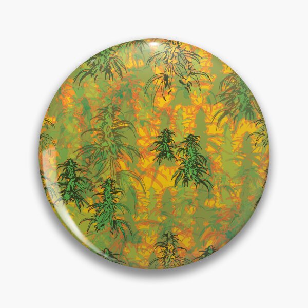 Item preview, Cannabis Flower Forest Spread designed and sold by Vibezgarden.
