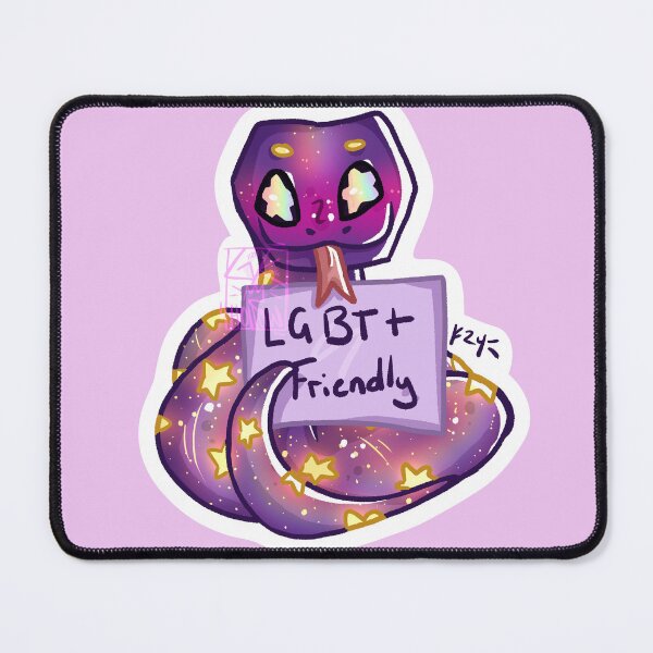 Item preview, Mr Snek Is LGBT+ Friendly designed and sold by Ghost King Hollow.