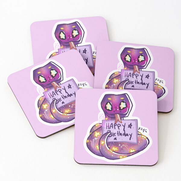 Item preview, Mr Snek Says Happy Birthday designed and sold by Ghost King Hollow.