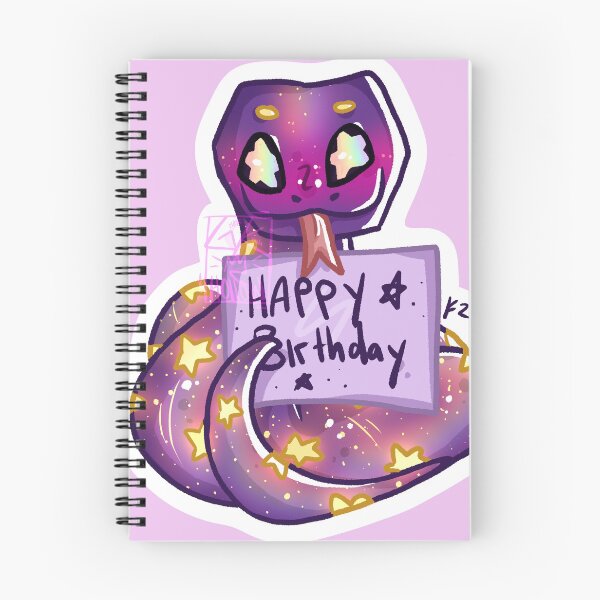 Item preview, Mr Snek Says Happy Birthday designed and sold by Ghost King Hollow.