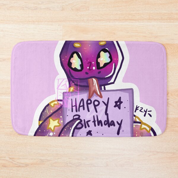Item preview, Mr Snek Says Happy Birthday designed and sold by Ghost King Hollow.