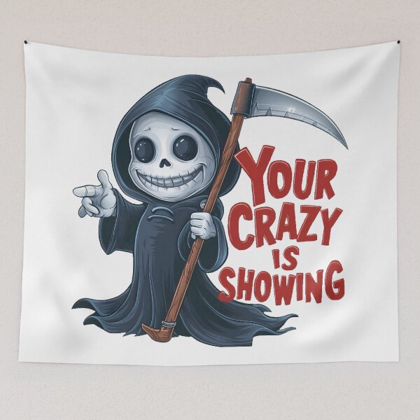 Item preview, Funny Grim Reaper Joke designed and sold by PlanetMarker.