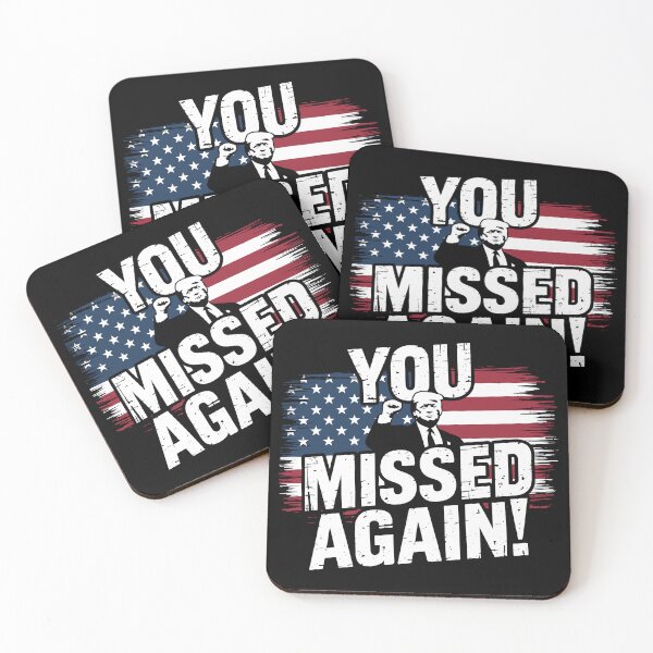 Item preview, You Missed Again Trump designed and sold by NexaArts.