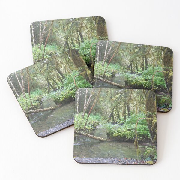 Item preview, Creek with salmons designed and sold by zumi.