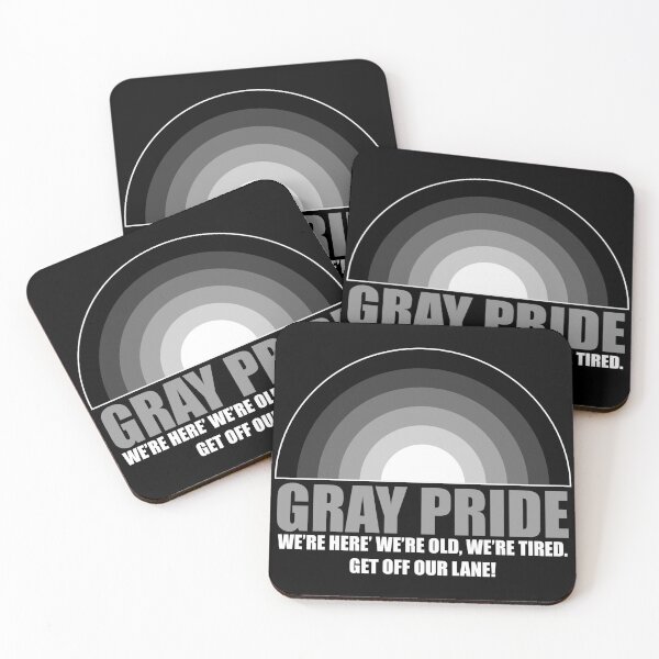 Item preview, Gray Pride - Funny Old People - No LGBT designed and sold by mhernaevily.