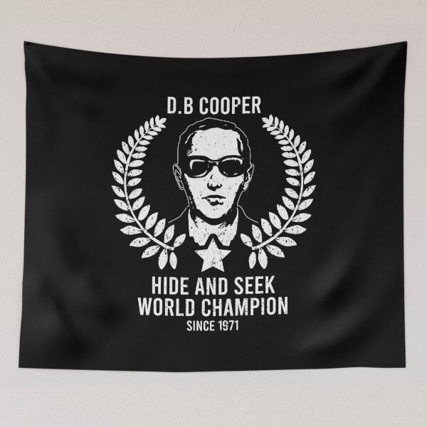 Item preview, D.B Cooper - Hide And Seek Champion Since 1971 designed and sold by zhilwahesani.