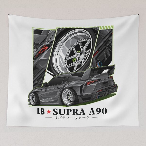 Item preview, LB Supra A90 (Black) designed and sold by pjrstudio.