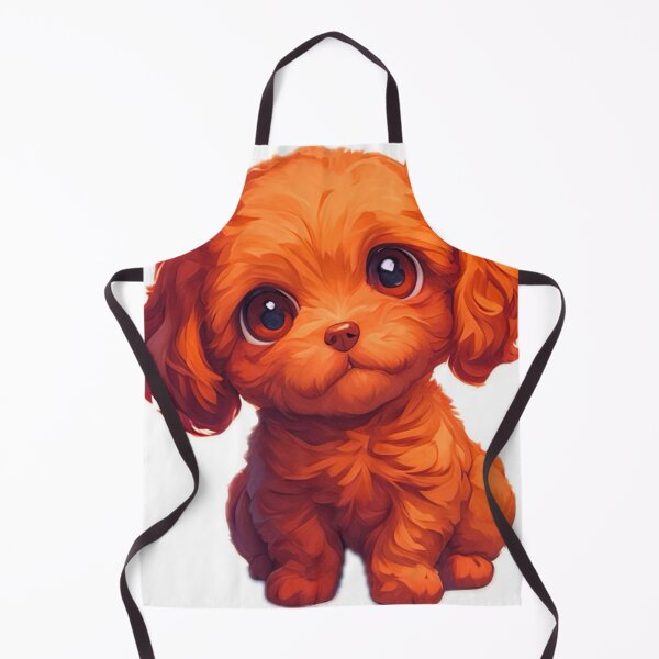 Item preview, Cute Cartoon Red Cavapoo Puppy Dog designed and sold by EpicFoxArt.