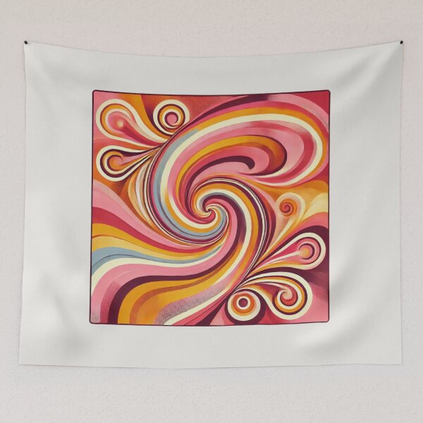 Item preview, Retro patterned designed and sold by NSDESIGNSHOPP.