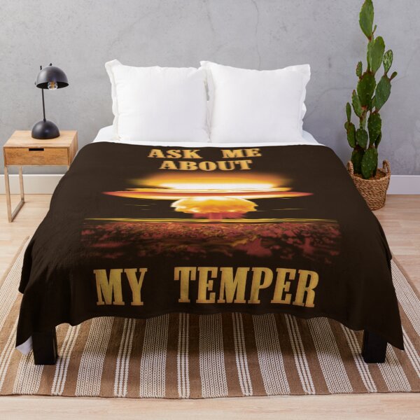 Item preview, Ask Me About My Temper designed and sold by AintJames.