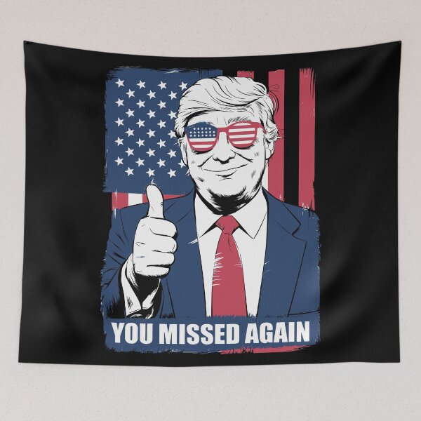 Item preview, You Missed Again Trump designed and sold by NexaArts.