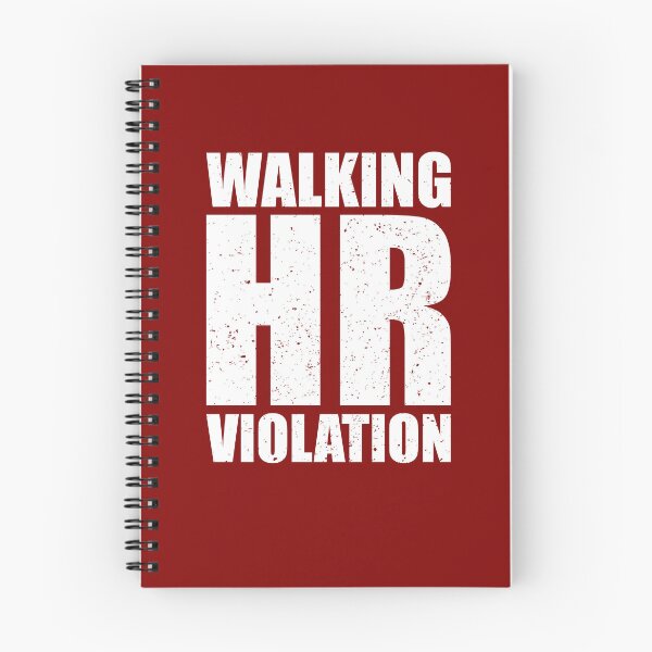 Item preview, Walking HR Violation designed and sold by mhernaevily.