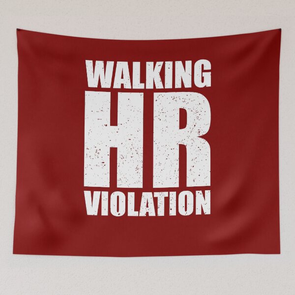 Aperçu de l'œuvre Violation des RH en marche créée et vendue par mhernaevily.