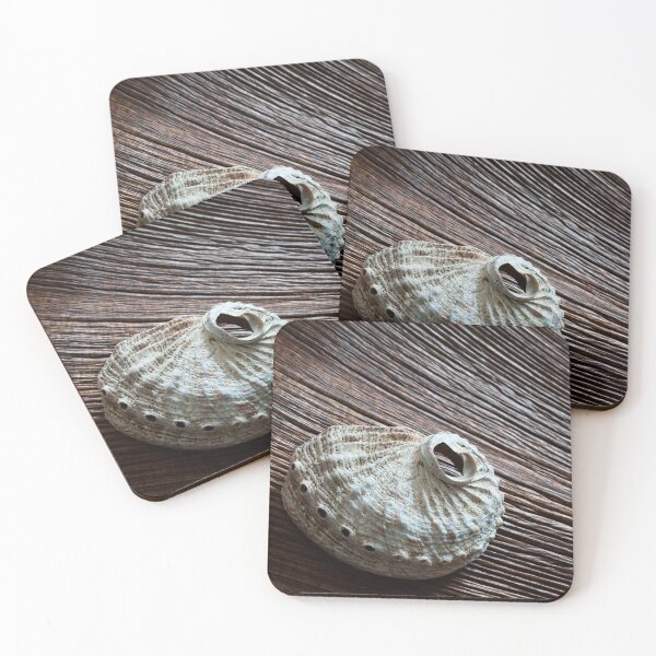 Item preview, Seashore left over home on palm leaf designed and sold by ArtbyDaniel.
