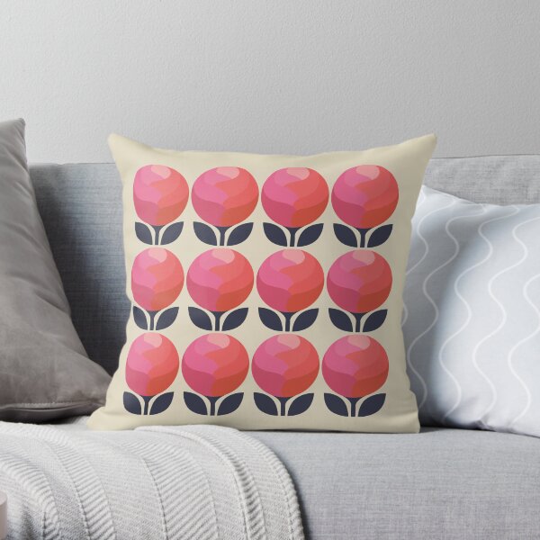 Peony Perfection Throw Pillow