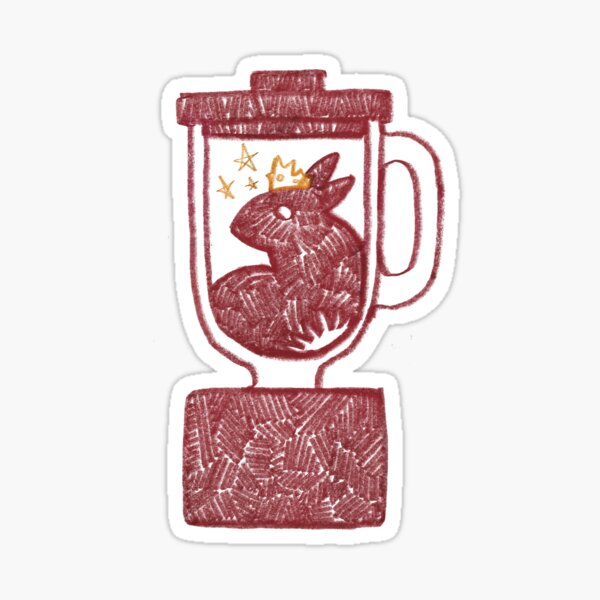 Item preview, Princess Fluffikins: A Rabbit in a Blender designed and sold by Patrick Schloss.