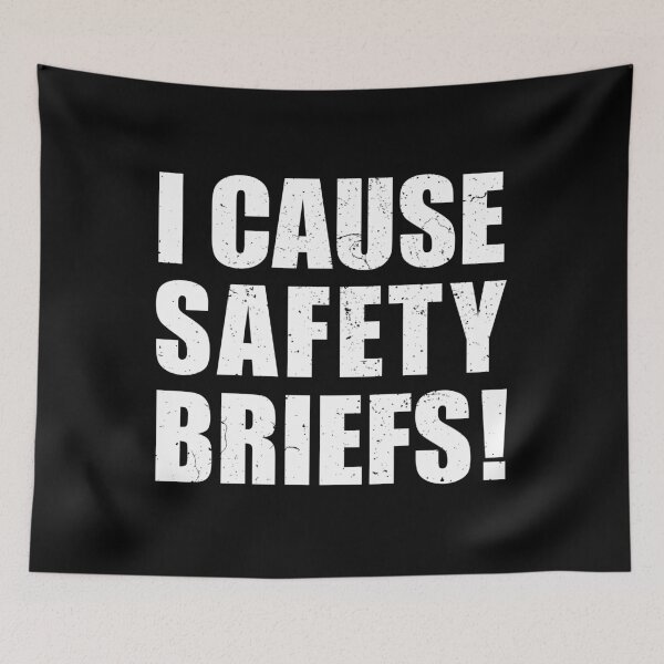 Item preview, I Cause Safety Briefs designed and sold by mhernaevily.