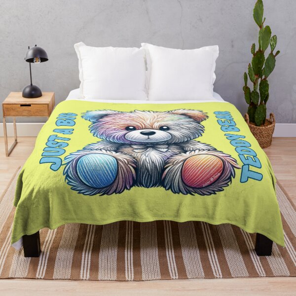 Item preview, Just A Big Teddy Bear designed and sold by critterpatchusa.
