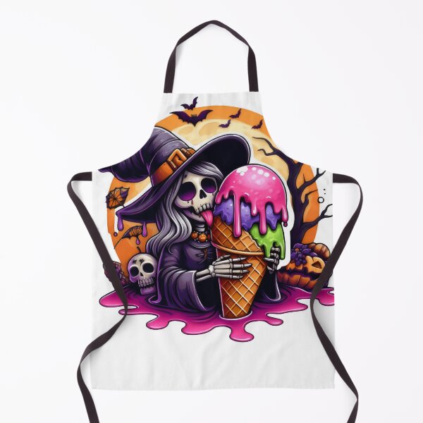 Item preview, Halloween Witch Indulges in Sweet Treats designed and sold by CrystalCove11.