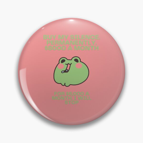 Item preview, Buy My Silence Frog designed and sold by BrickedBrands.