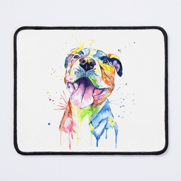 Item preview, Pit Bulls Colorful designed and sold by doodIllustrate.