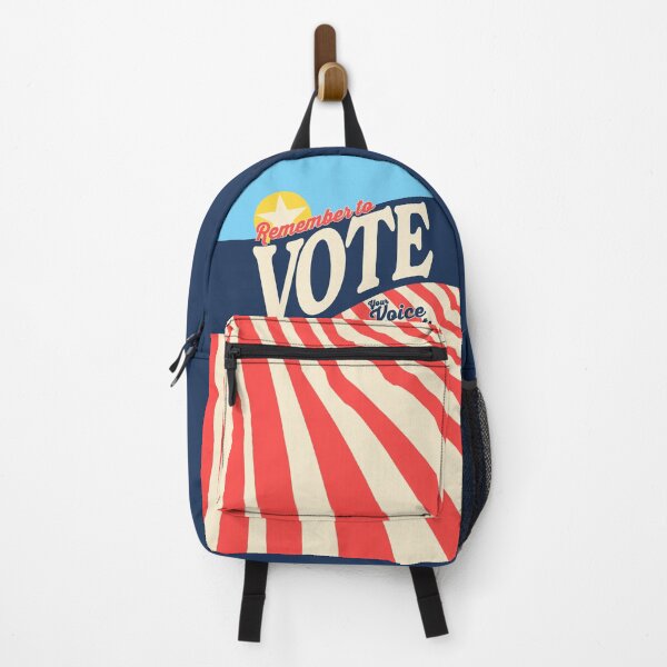 Item preview, Remember To Vote. Your Voice Counts! Patriotic Voting Reminder designed and sold by Crystal Odenkirk.