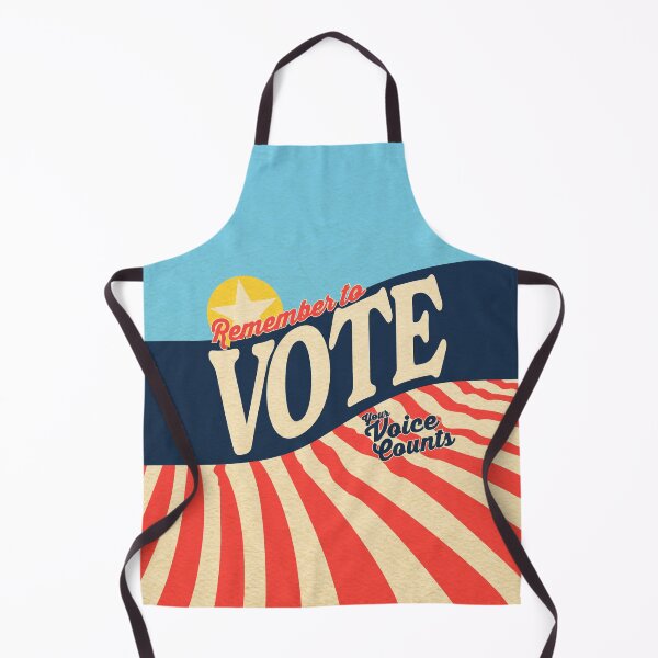 Item preview, Remember To Vote. Your Voice Counts! Patriotic Voting Reminder designed and sold by Crystal Odenkirk.
