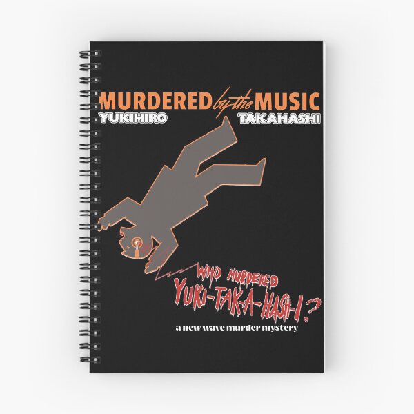 Item preview, Yukihiro Takahashi - Murdered by the Music - A murder mystery movie-style design for one of the catchiest new wave tunes ever! designed and sold by geetarv.