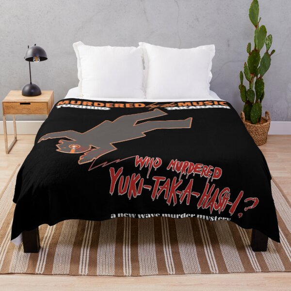 Item preview, Yukihiro Takahashi - Murdered by the Music - A murder mystery movie-style design for one of the catchiest new wave tunes ever! designed and sold by geetarv.