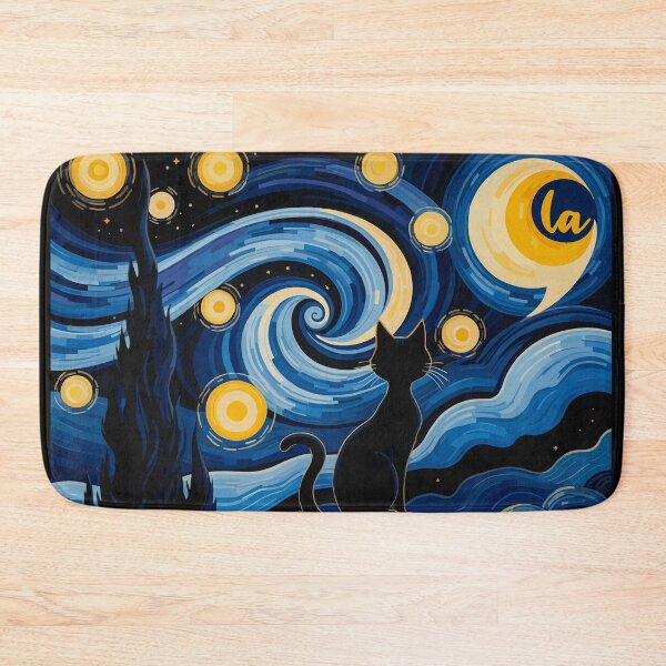 Item preview, Halloween Starry Night Black Cat Comma-la Tee - Artistic Kamala Parody designed and sold by NexaArts.