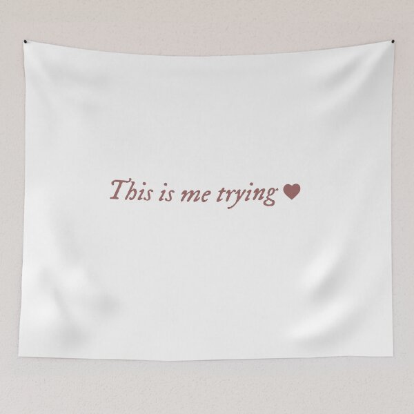 Item preview, This is me trying designed and sold by One Line Aesthetics ♡.