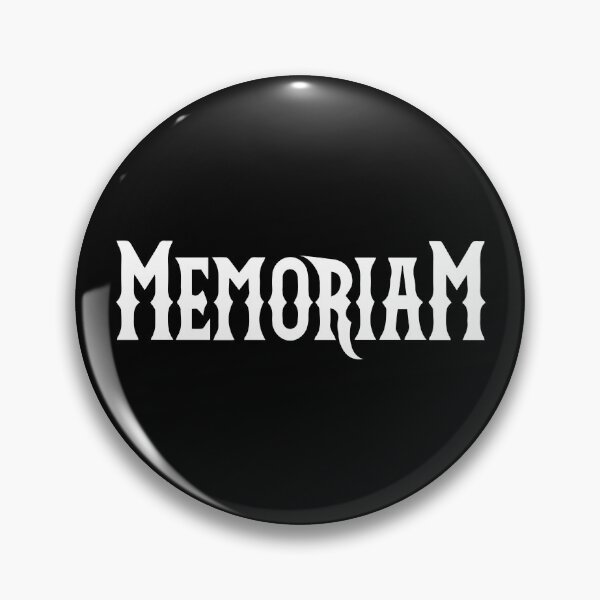 Item preview, Memoriam Band Fan-Made Logo Design designed and sold by SkullsAndShirts.
