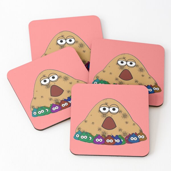 Item preview, Severely Neglected Dirty Adult Pou Tired Brown Mobile Alien Pet  designed and sold by Neesu.