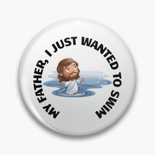 Item preview,  Aqua Jesus 2.0: The Waterproof Messiah When divine miracles disrupt your relaxation. When walking on water ruins your backstroke. When all you want is to swim or fish, but you end up soaked instead. designed and sold by Zenithara.