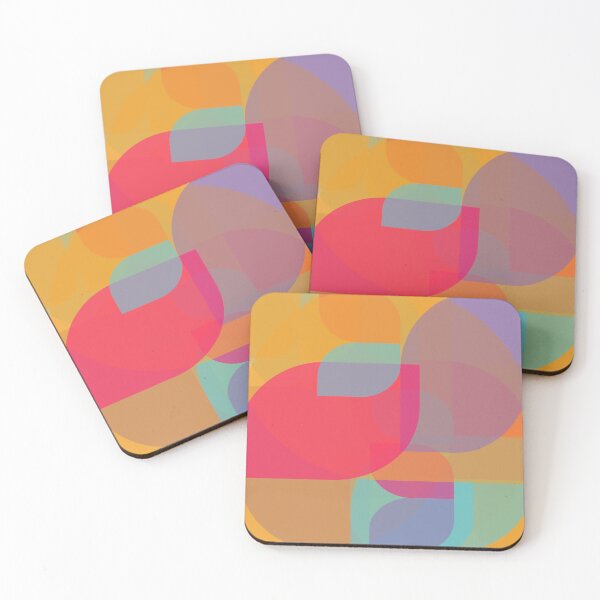Item preview, Huedoku - Retro Color Pattern - Bauhaus Squares designed and sold by TuncGK.