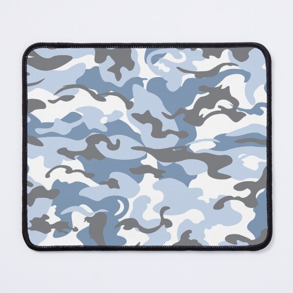 Item preview, Camo Style - white and blue snow camouflage designed and sold by rclwow.