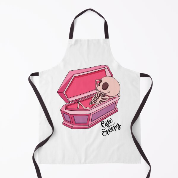 Item preview, Cute and Creepy Pink Coffin Skeleton designed and sold by FreeStyleTrend.