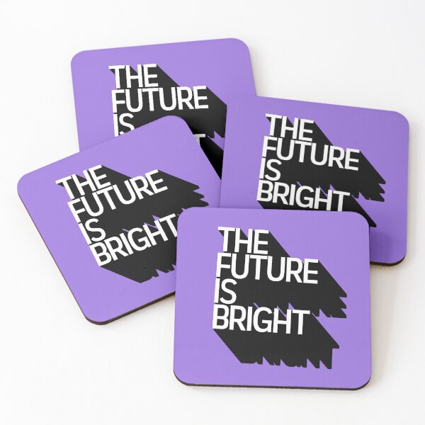 Item preview, The Future Is Bright - White Version designed and sold by StereoColors.