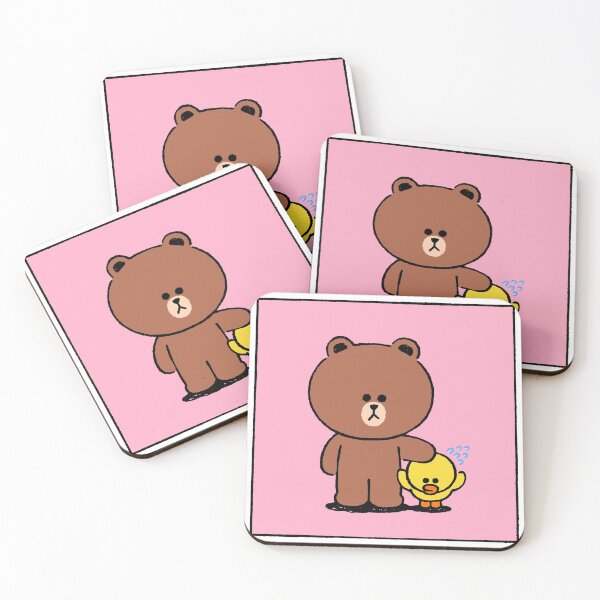 Item preview, LINE Friends brown bear designed and sold by Billy Morfo™.