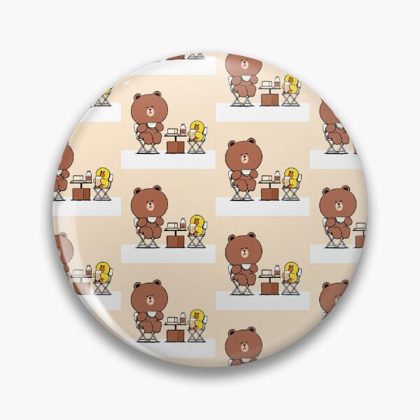 Item preview, LINE Friends brown bear designed and sold by Billy Morfo™.