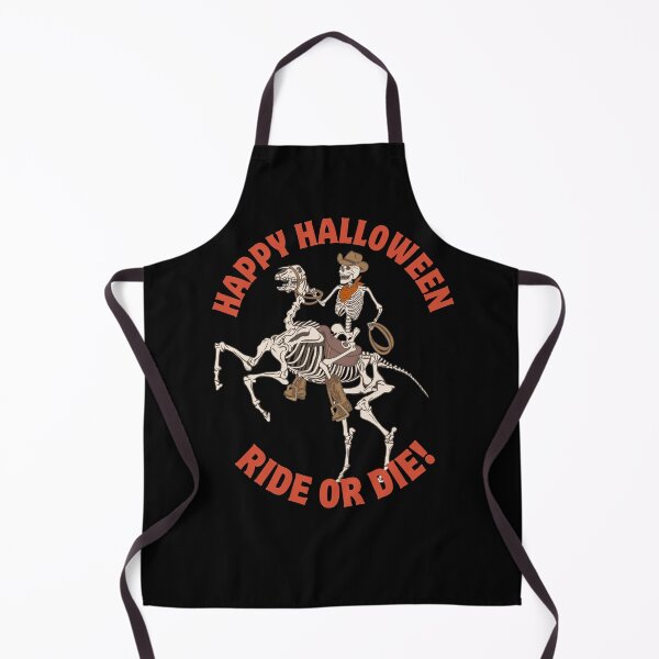 Item preview, Happy Halloween Skeleton Cowboy Ride or Die designed and sold by FreeStyleTrend.
