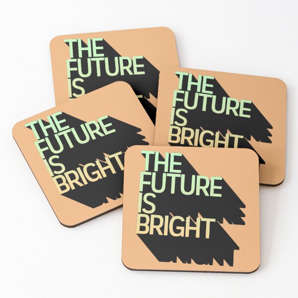 Item preview, The Future Is Bright - Green/Orange Version designed and sold by StereoColors.