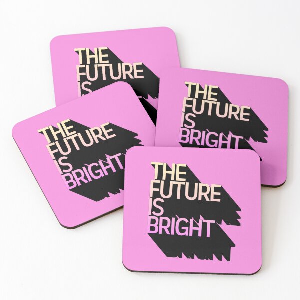 Item preview, The Future Is Bright - Yellow/Pink Version designed and sold by StereoColors.